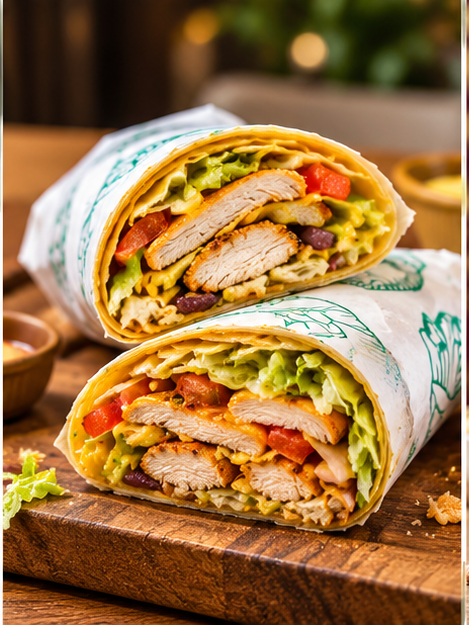 Grilled Chicken Protein Wrap