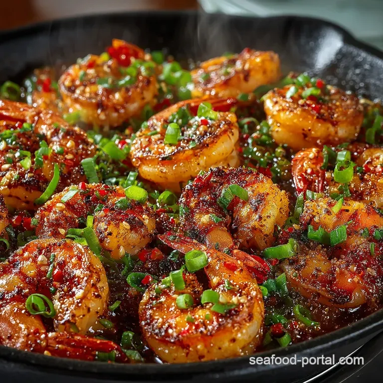 fried tempura teriyaki prawns