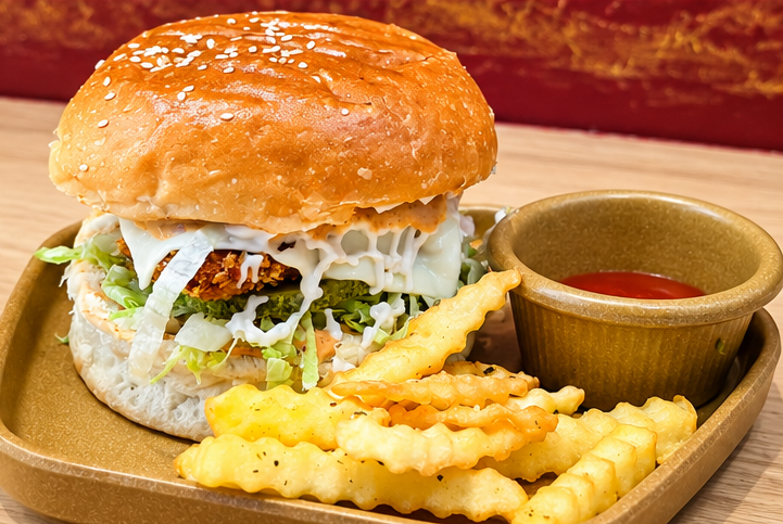 Peri Peri Chicken Burger