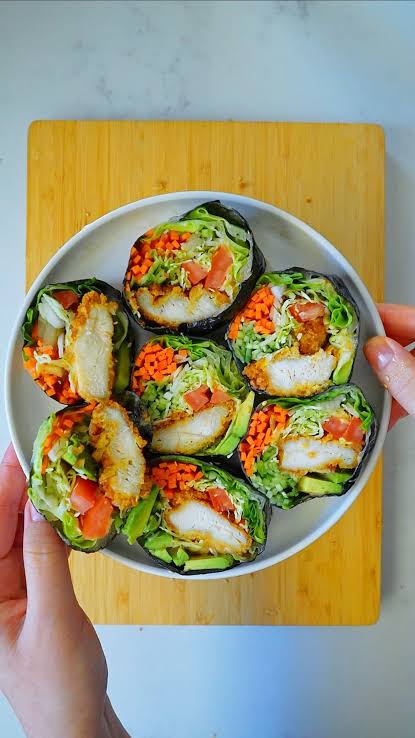 Chicken makki shushi