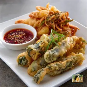 crunchy fried vegetable tempura [kuri kuri]